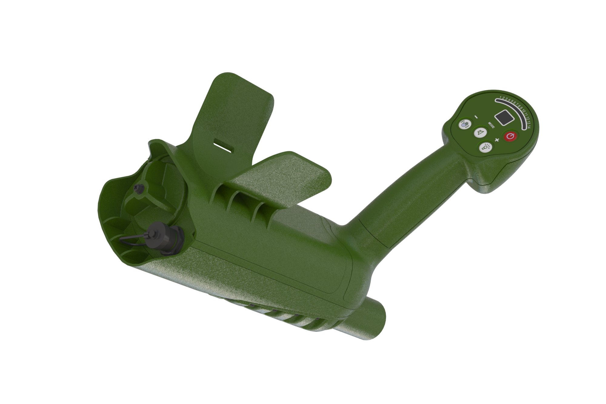 A minehound detector.