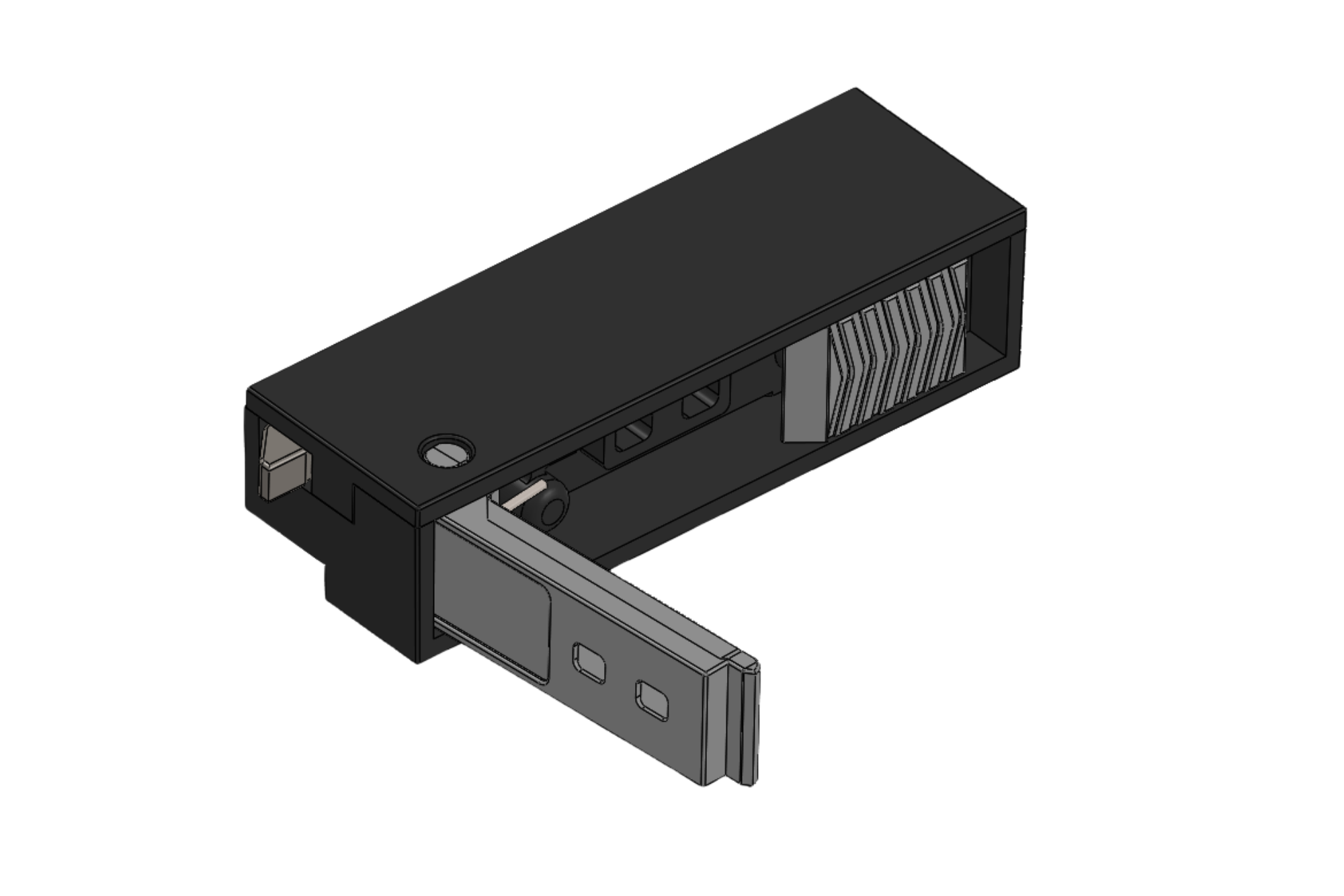 A simple illustration of a latch.